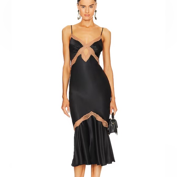 manhattan slip formal dress black Manhattan Slip Formal Dress Emerald main image 1